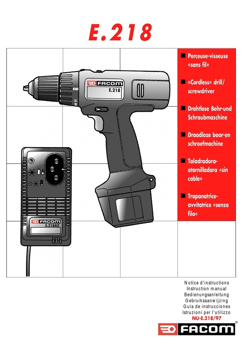 Facom E.218 instruction manual