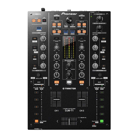 Pioneer DJM-T1 User manual
