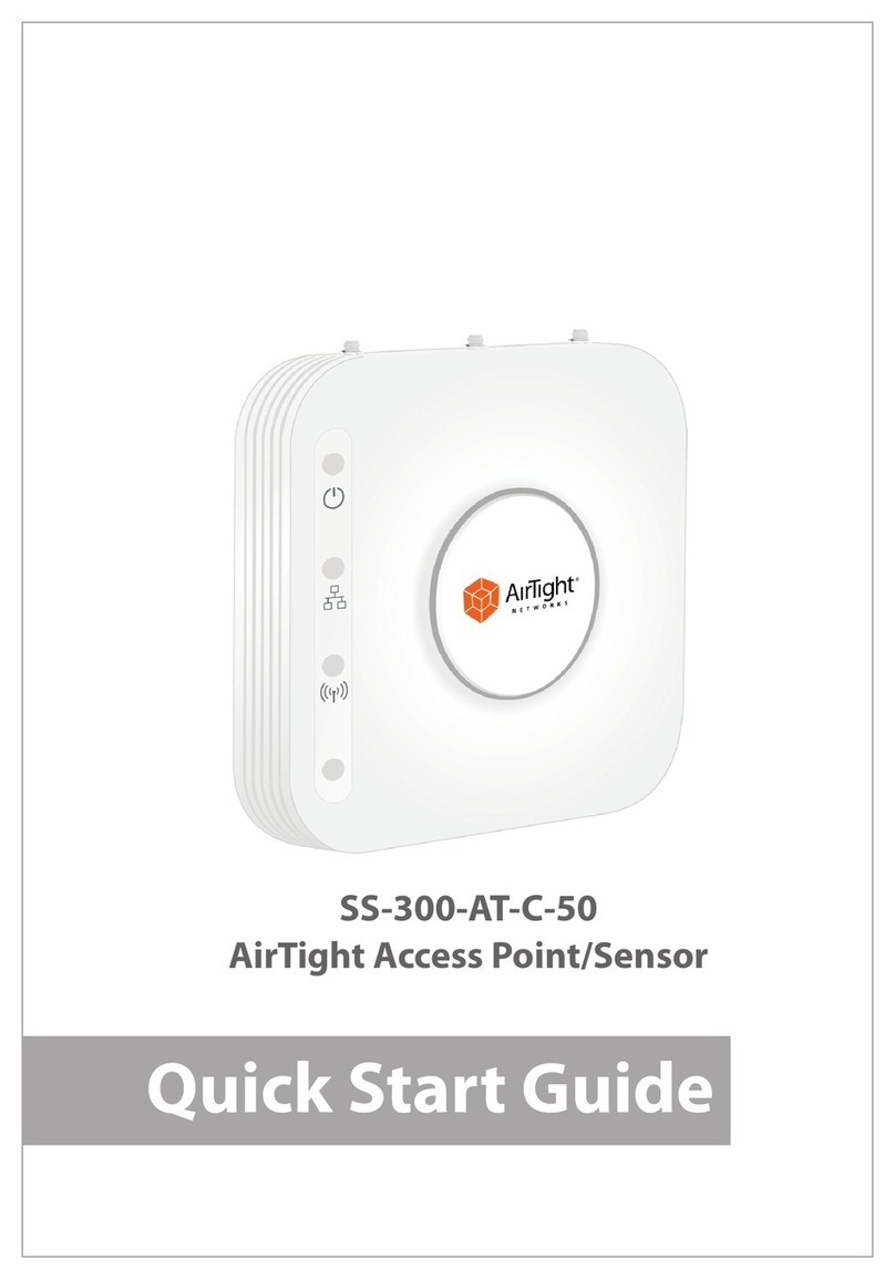 AirTight SS-300-AT-C-50 quick start guide