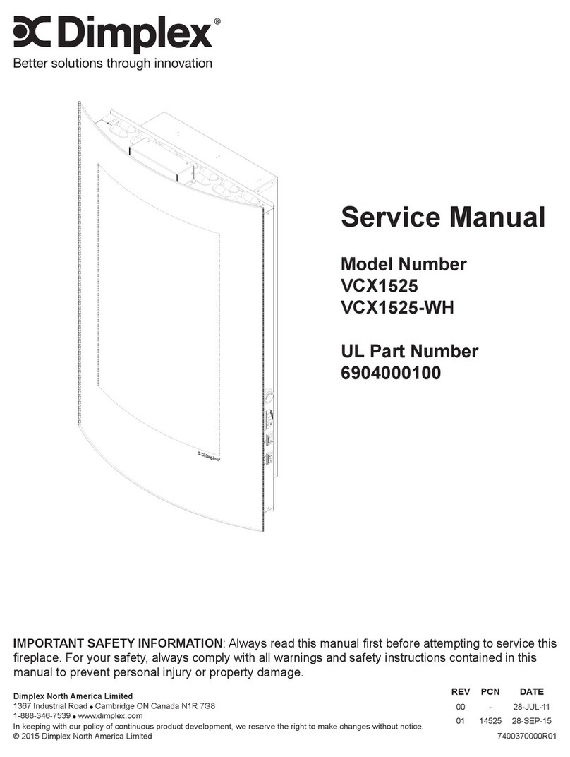 Dimplex VCX1525 User manual
