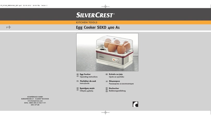 Silvercrest SEKD 400 A1 operating instructions