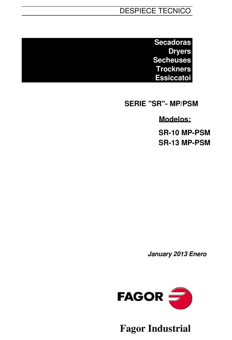 Fagor SR-10 MP-PSM manual