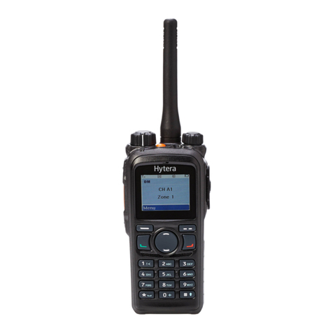 Hytera PD785 User manual Hytera PD785 User manual