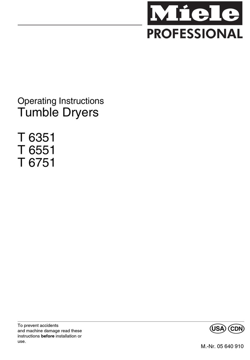 Miele T 6351 User manual