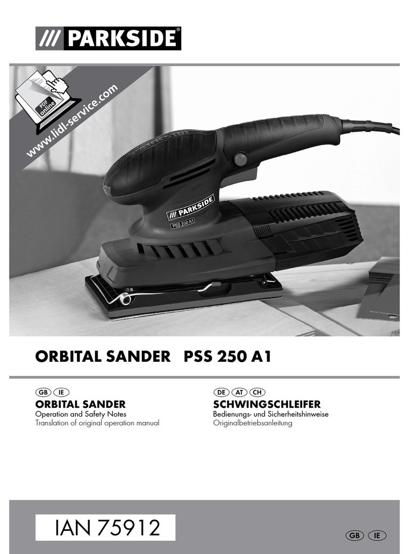 Parkside PSS 250 A1 User manual