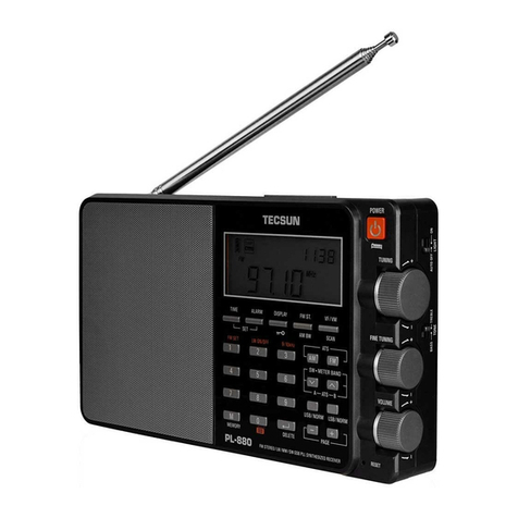 Tecsun PL-880 User manual