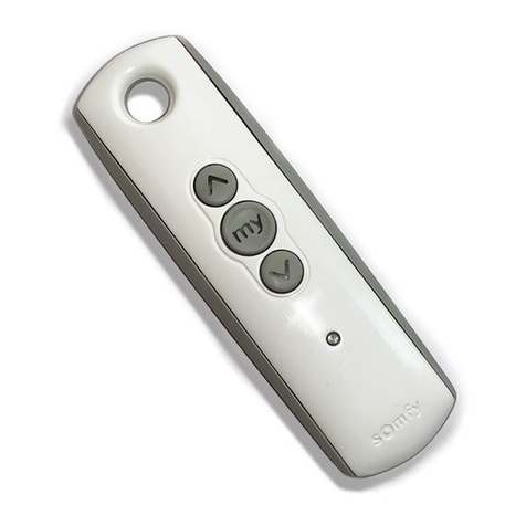 SOMFY INTEO TELIS 1 RTS User manual