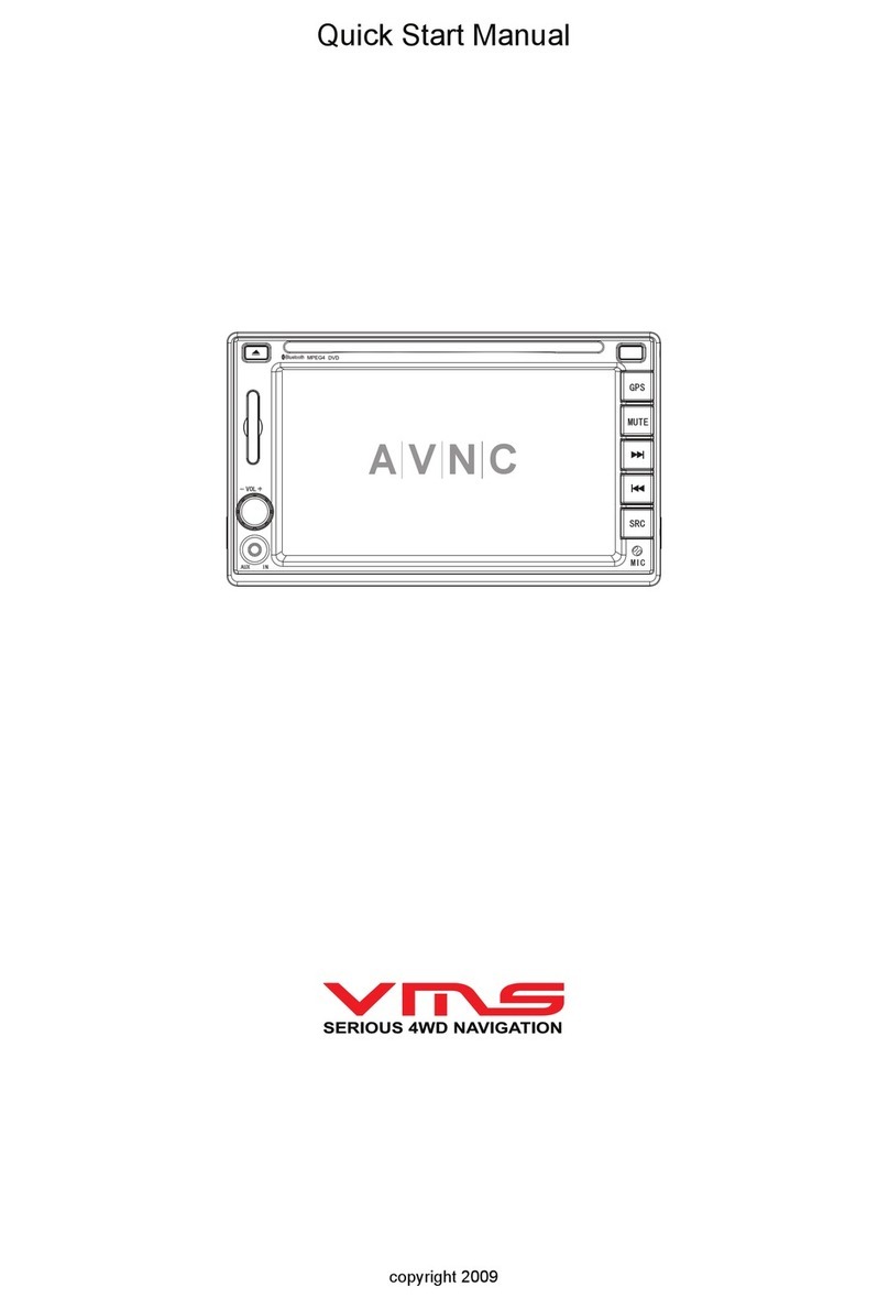 VMS AVNC Instruction manual