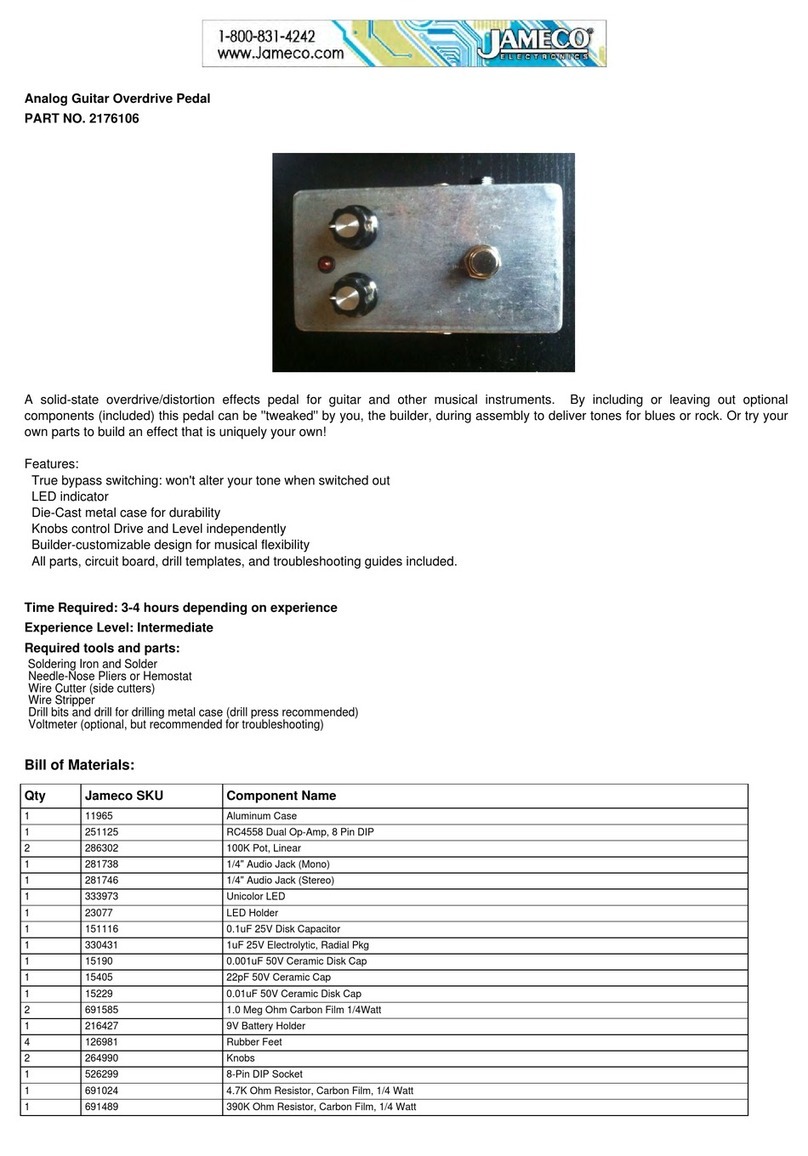 Jameco Electronics 2176106 instructions
