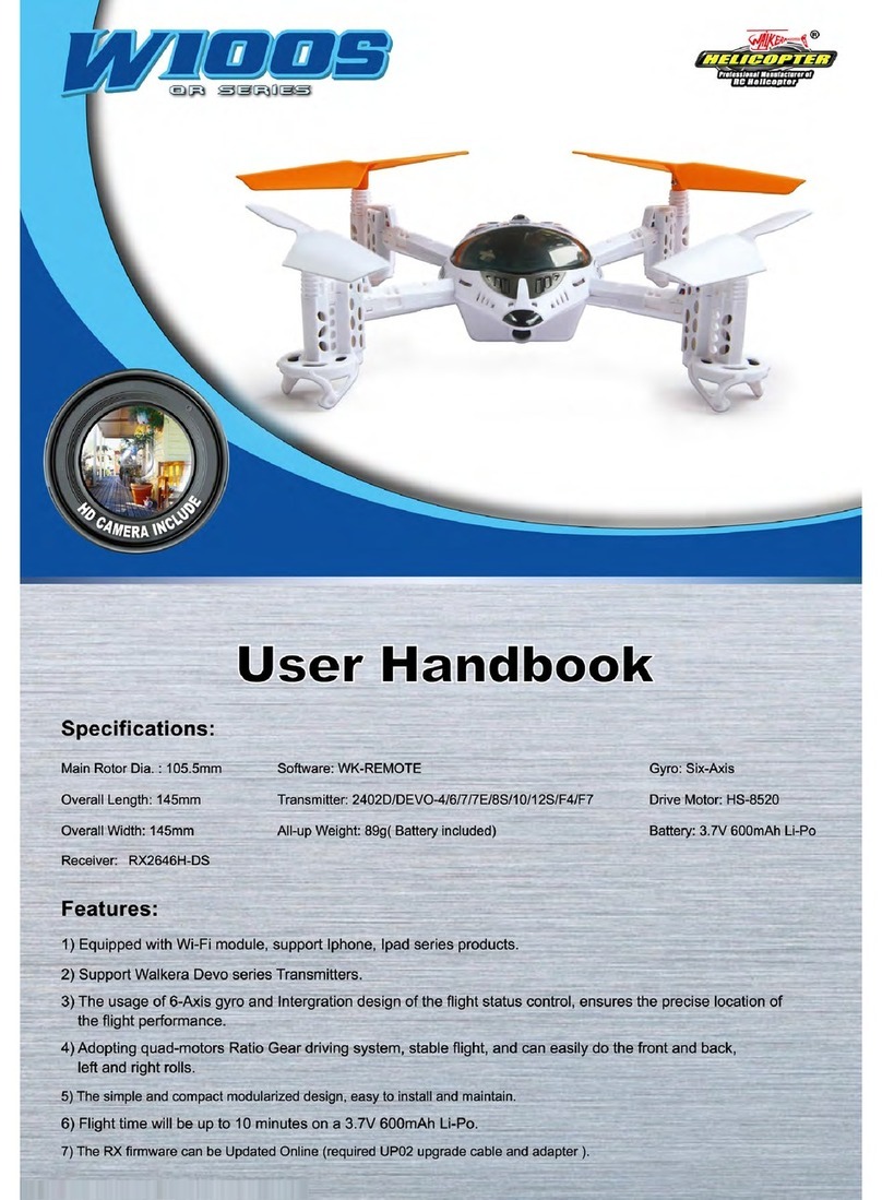 Walkera W100S User handbook