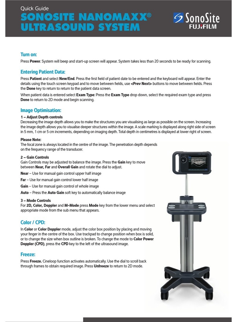 SonoSite NanoMaxx quick guide