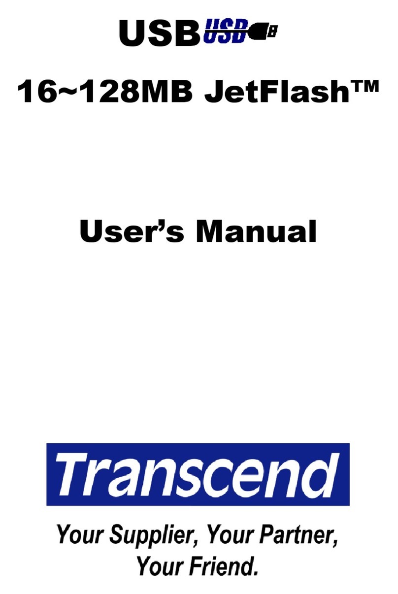 Transcend USB JetFlash User manual Transcend USB JetFlash User manual