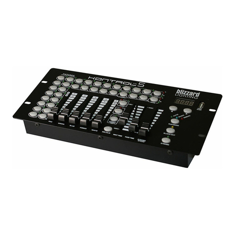 Blizzard Lighting Kontrol 5 User manual