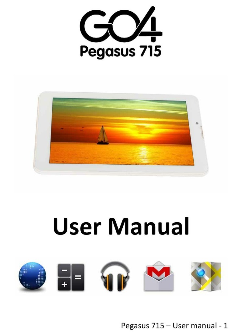 GO4 Pegasus 715 user manual