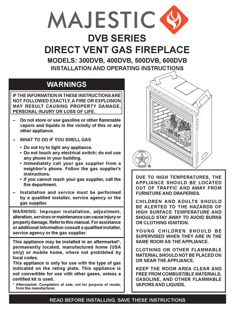 Majestic 300DVB Installation and operating instructions