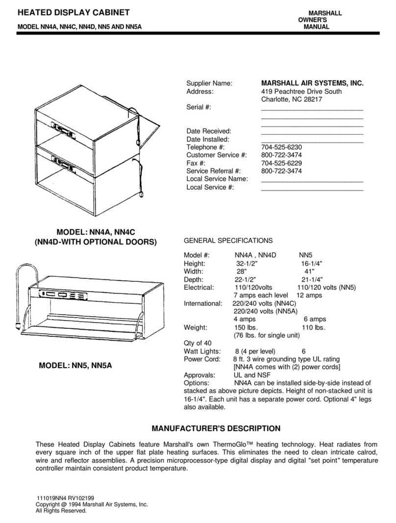 Marshall Amplification NN4A owner's manual
