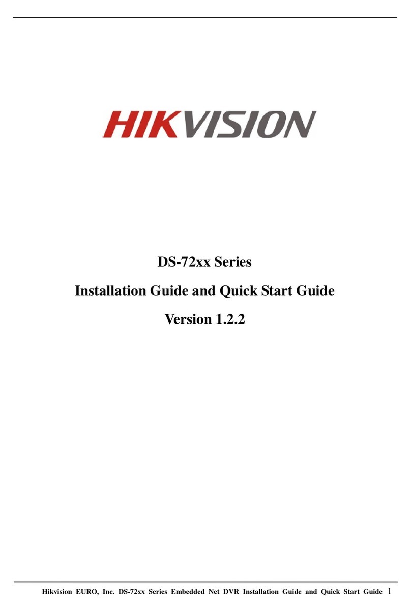 HIK VISION DS-72 Series User manual