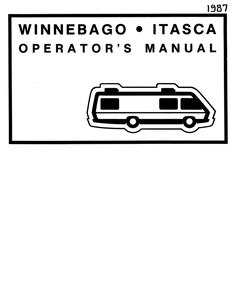 Winnebago 1987 Itasca User manual