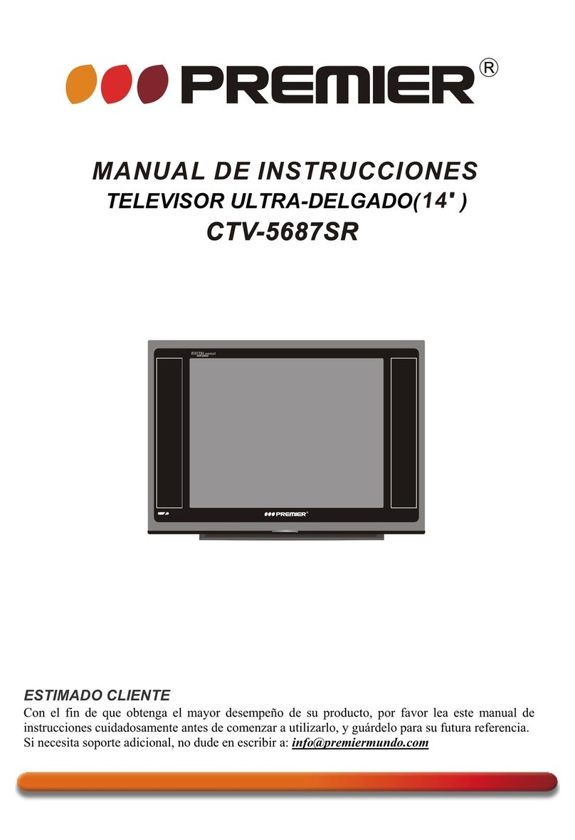 Premier CTV-5687SR User manual Premier CTV-5687SR User manual