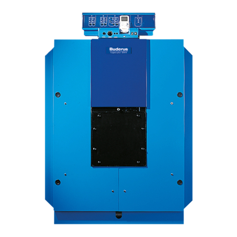 Buderus Logano GE615 Installation and maintenance instructions