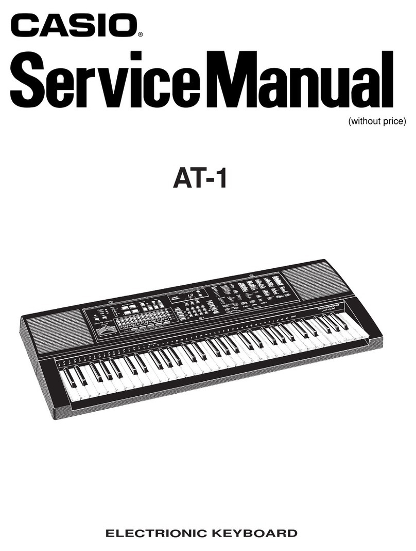 Casio Oriental Maestro AT1 User manual