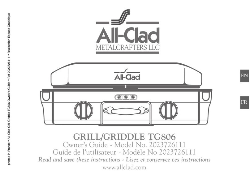 all-clad TG806 User manual