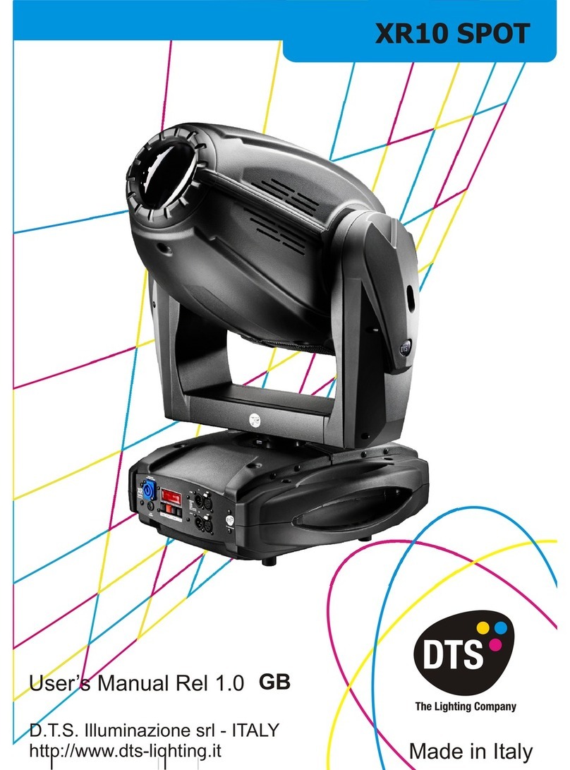 DTS XR10 SPOT user manual
