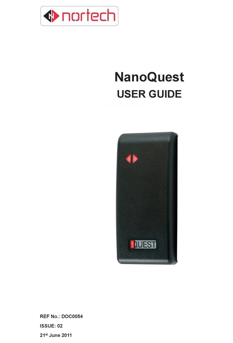 Nortech Security NANOQUEST user guide