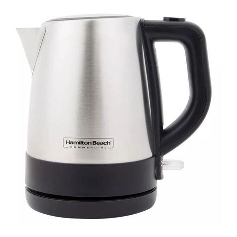 Hamilton Beach HKE110 User manual