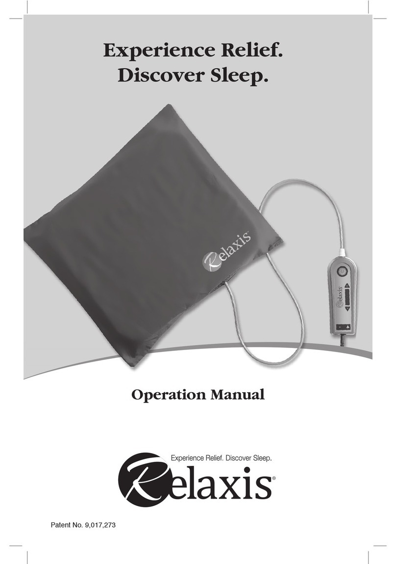 Relaxis 09-0020-01 Operation manual