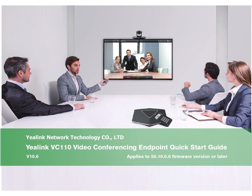 Yealink VC110 User manual