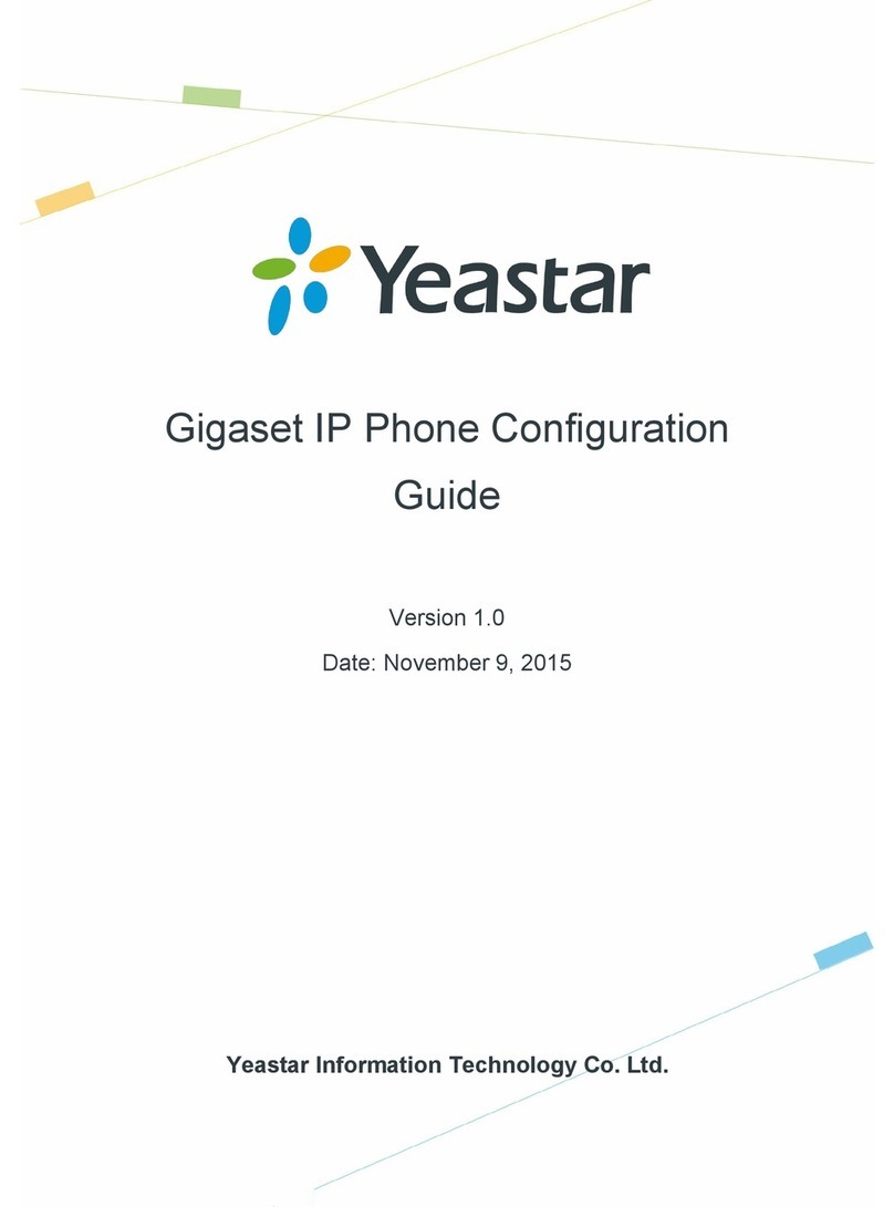 Yeaster N720 DECT IP Multicell System Configuration guide