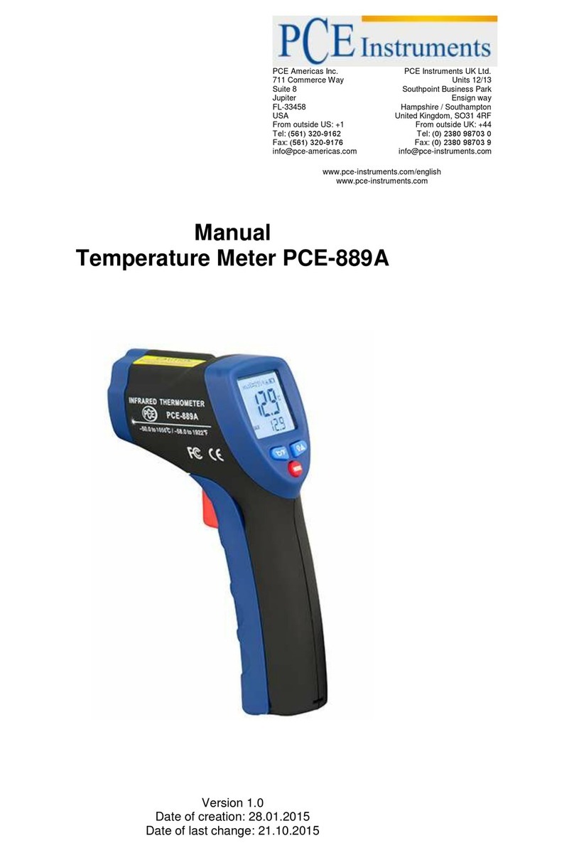 PCE Instruments PCE-889A user manual