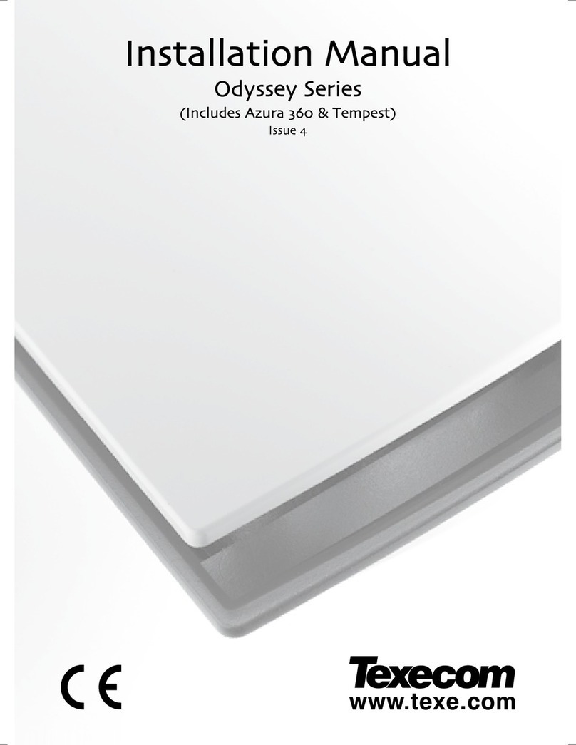 Texecom Azura 360 User manual