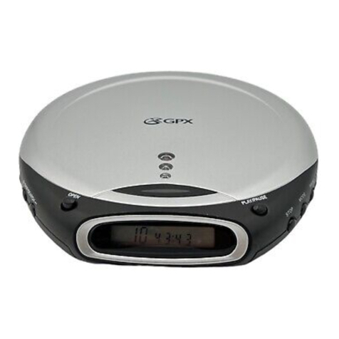 GPX CDP1807 User manual