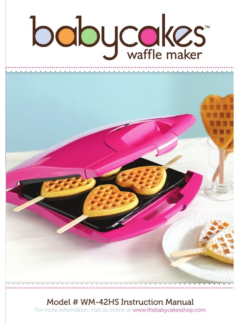 Babycakes WM-42HS instruction manual