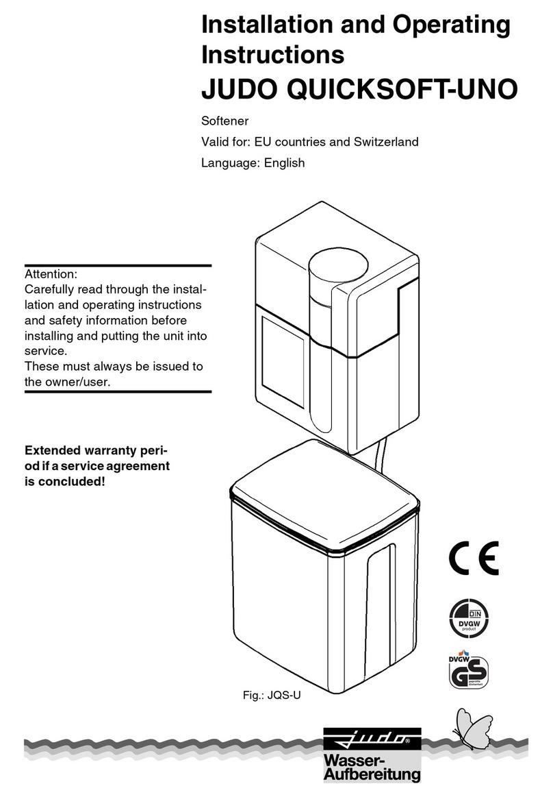Judo QUICKSOFT-UNO Installation and operating instrictions