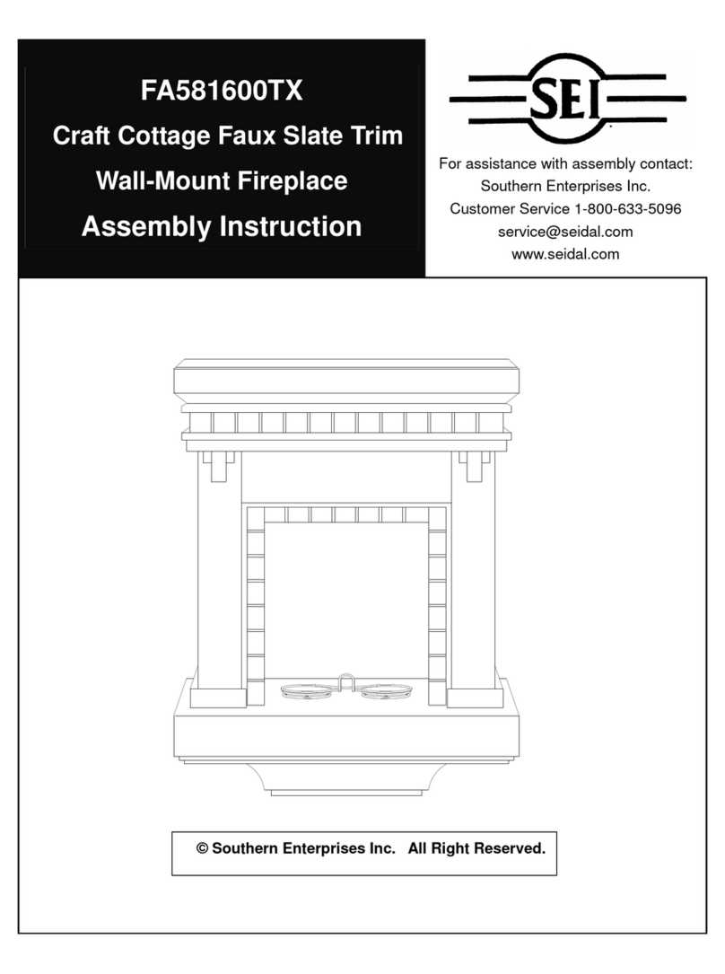 SEI FA581600TX Assembly instruction