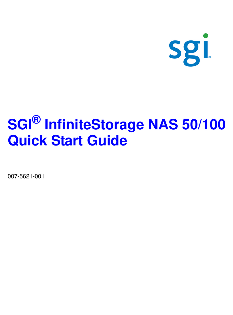 Silicon Graphics InfiniteStorage NAS 50/100 User manual