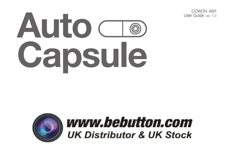 Cowon AW1 Auro Capsule user guide