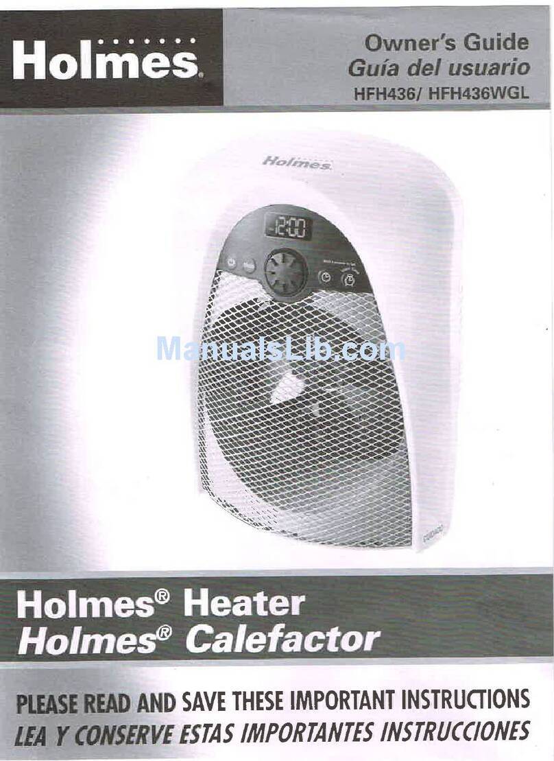 Holmes HFH436 owner's guide