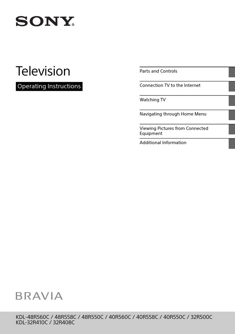 Sony BRAVIA KDL-48R560C User manual