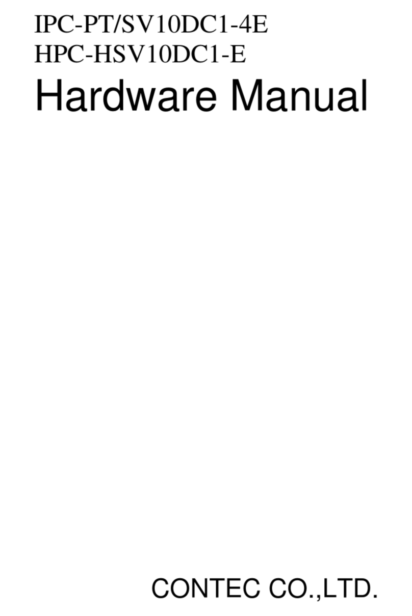 Contec IPC-SV10DC1-4E User manual