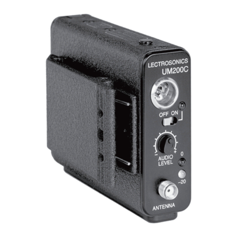 Lectrosonics UM 200C User manual