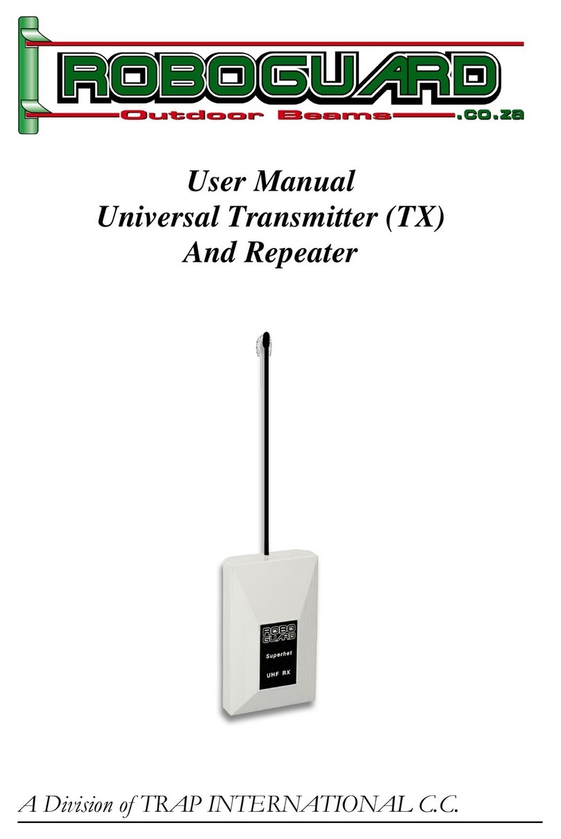 RoboGuard Universal TX user manual