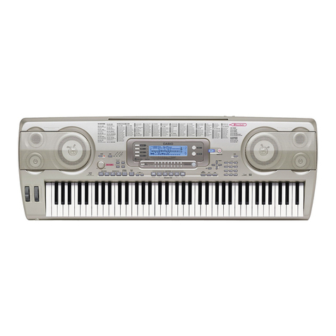 Casio WK-3700 Service manual