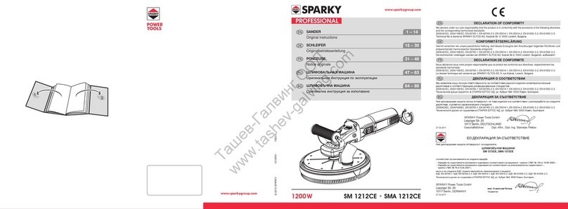 Sparky Group SM 1212CE User manual
