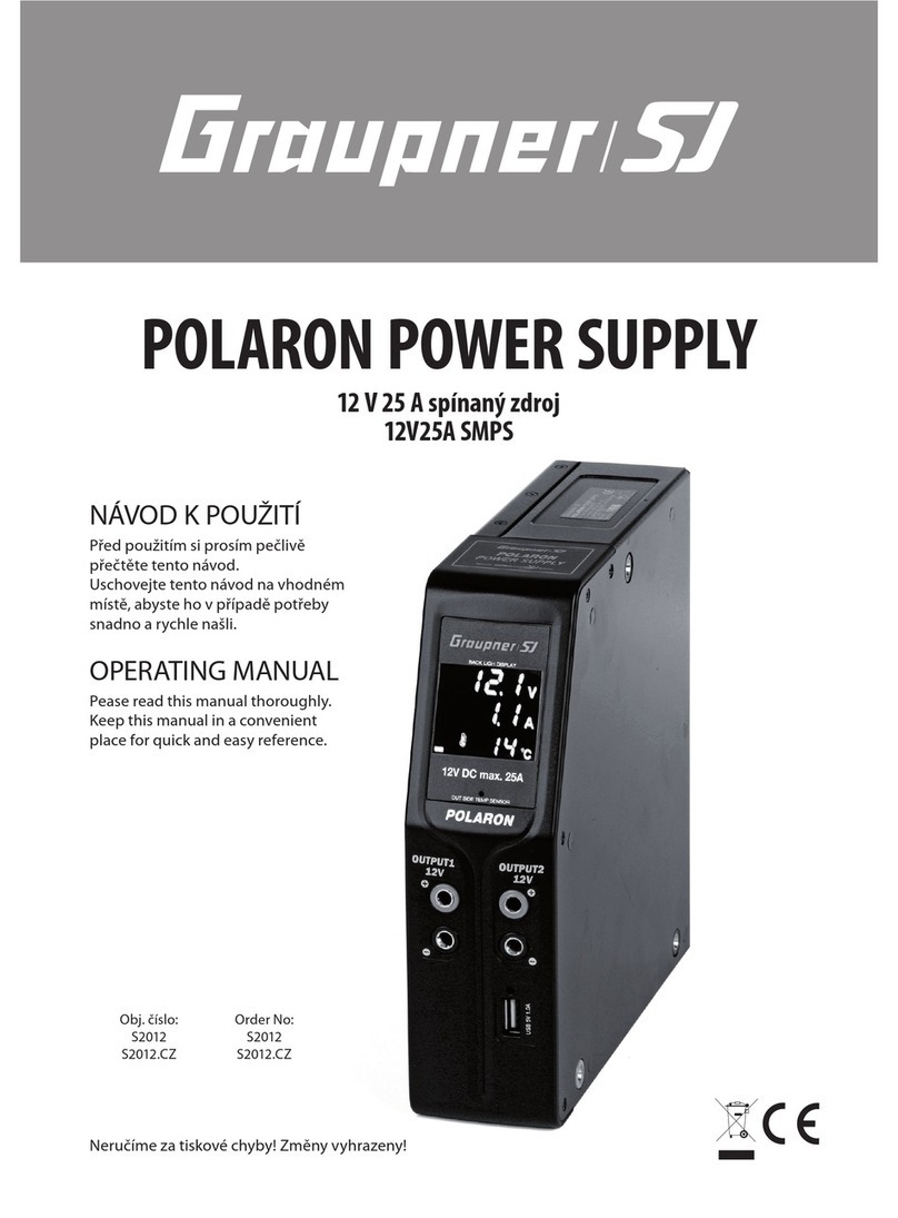 GRAUPNER Polaron operating manual