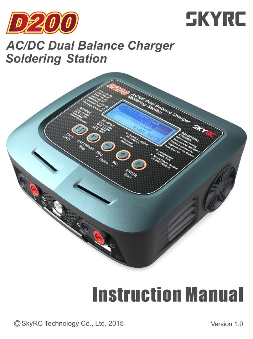 Skyrc D200 instruction manual