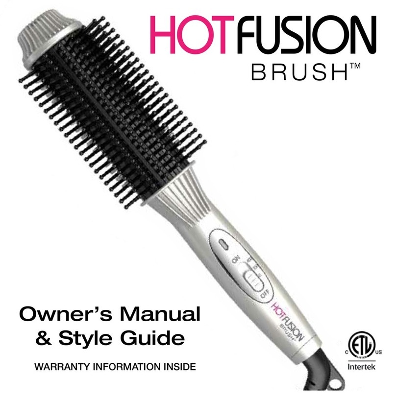 Tristar Products Hot Point Brush owner's manual Tristar Products Hot Point Brush owner's manual